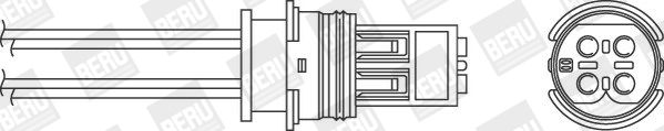 BERU Лямбда-зонд OZH124