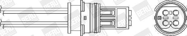 BERU Лямбда-зонд OZH145