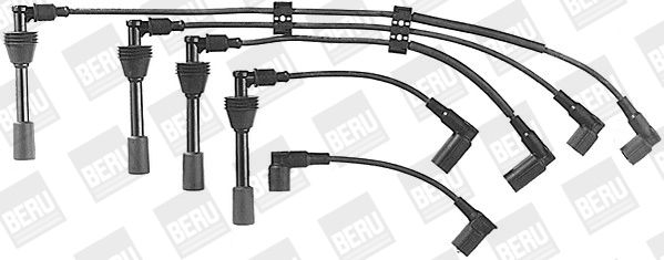BERU Комплект проводов зажигания ZE586