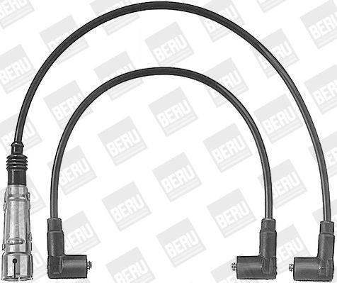 BERU Комплект проводов зажигания ZEF612