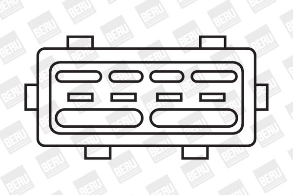 BERU Катушка зажигания ZS344