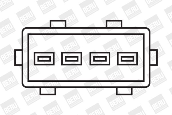 BERU Катушка зажигания ZS345