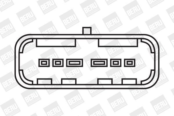 BERU Катушка зажигания ZS351