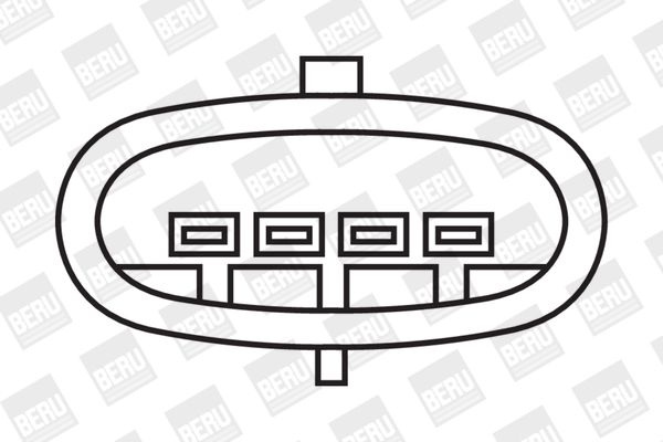 BERU Катушка зажигания ZS371
