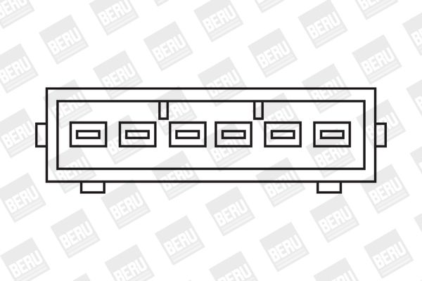 BERU Катушка зажигания ZSE002