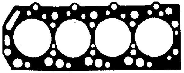 BGA tarpiklis, cilindro galva CH2318