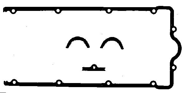 BGA Комплект прокладок, крышка головки цилиндра RK6372
