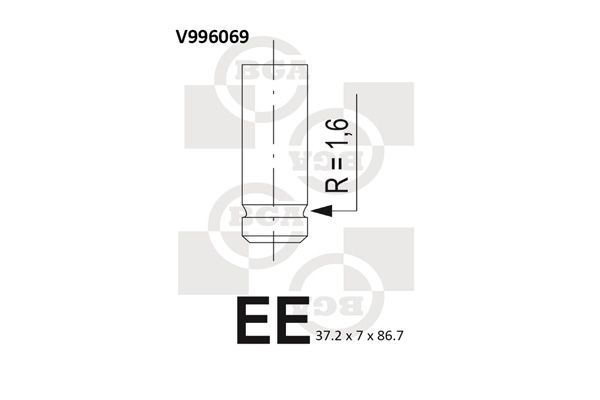 BGA įvado vožtuvas V996069