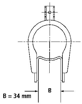 BOGE amortizatorius 32-C26-F