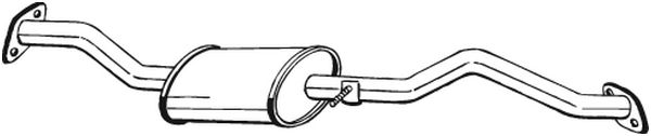 BOSAL vidurinis duslintuvas 171-377