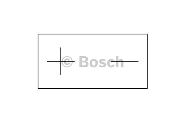 BOSCH Стартерная аккумуляторная батарея 0 092 M60 100
