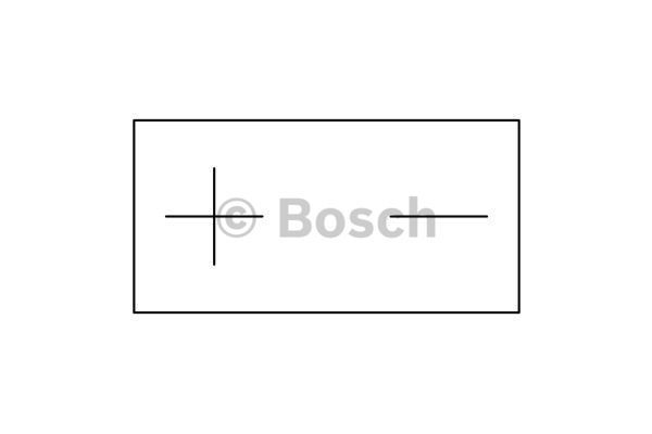 BOSCH Стартерная аккумуляторная батарея 0 092 M60 240