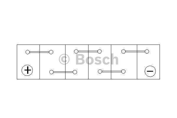 BOSCH starterio akumuliatorius 0 092 S30 170