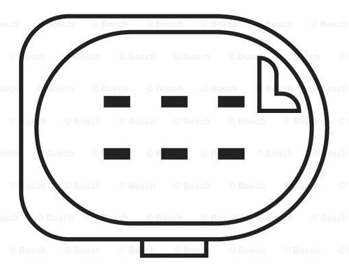BOSCH lambda jutiklis 0 258 017 099
