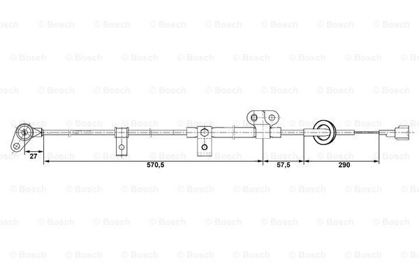 BOSCH jutiklis, rato greitis 0 265 006 255