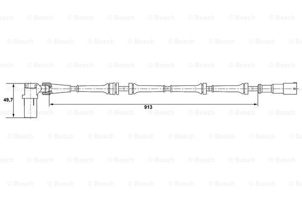 BOSCH jutiklis, rato greitis 0 265 006 282