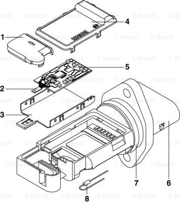 BOSCH oro masės jutiklis 0 280 218 113