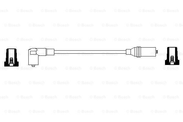 BOSCH Провод зажигания 0 356 904 062