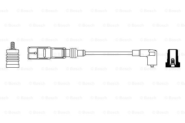 BOSCH Провод зажигания 0 356 912 887