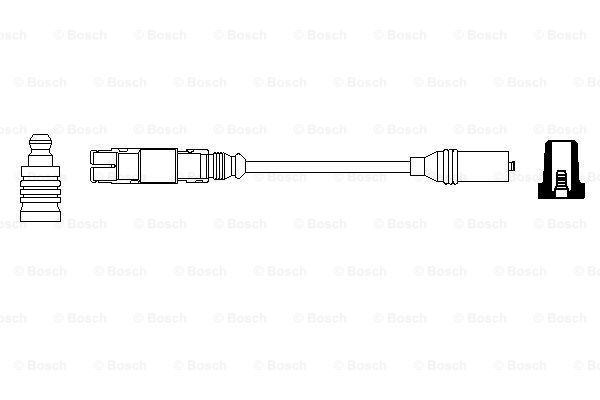 BOSCH Провод зажигания 0 356 912 997