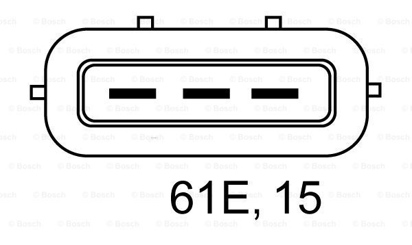 BOSCH Генератор 0 986 045 031