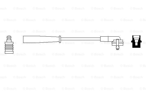 BOSCH Провод зажигания 0 986 356 105