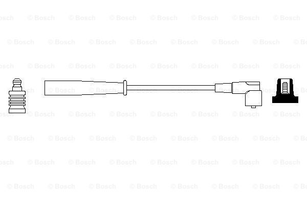 BOSCH Провод зажигания 0 986 356 135