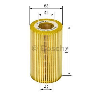 BOSCH Масляный фильтр 1 457 429 102