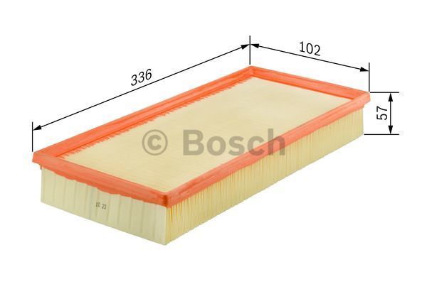 BOSCH oro filtras 1 457 433 325