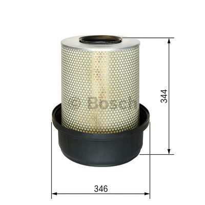 BOSCH oro filtras 1 457 433 560