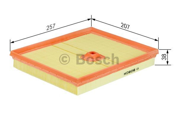 BOSCH Воздушный фильтр 1 457 433 788