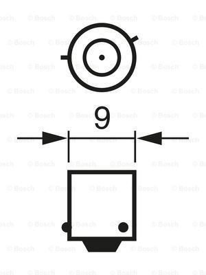 BOSCH lemputė, stovėjimo žibintas 1 987 301 061