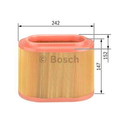 BOSCH oro filtras 1 987 429 109