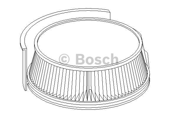 BOSCH Фильтр, воздух во внутренном пространстве 1 987 431 104