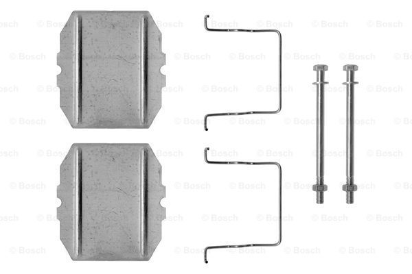 BOSCH priedų komplektas, diskinių stabdžių trinkelės 1 987 474 110