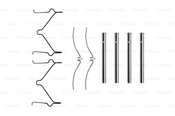BOSCH priedų komplektas, diskinių stabdžių trinkelės 1 987 474 305
