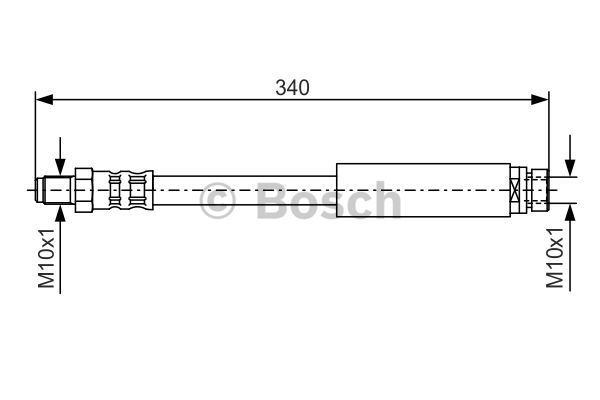 BOSCH Тормозной шланг 1 987 476 433