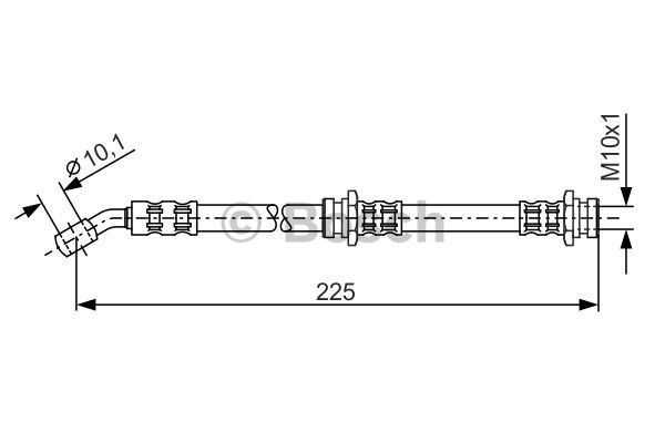 BOSCH stabdžių žarnelė 1 987 476 655