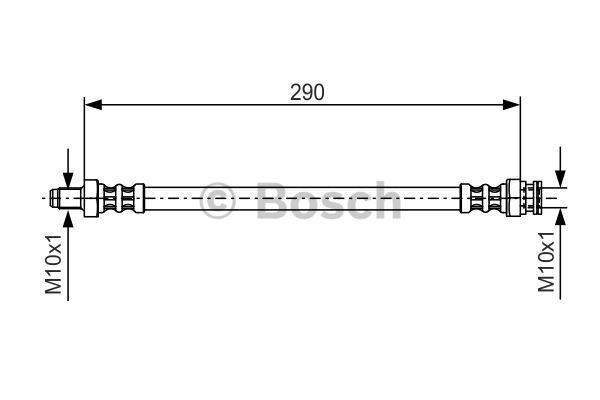 BOSCH stabdžių žarnelė 1 987 476 688