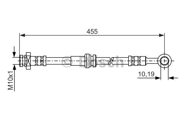 BOSCH Тормозной шланг 1 987 476 936