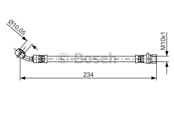 BOSCH stabdžių žarnelė 1 987 481 479