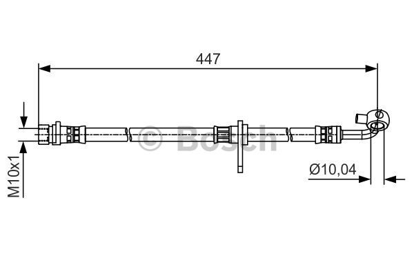 BOSCH stabdžių žarnelė 1 987 481 515