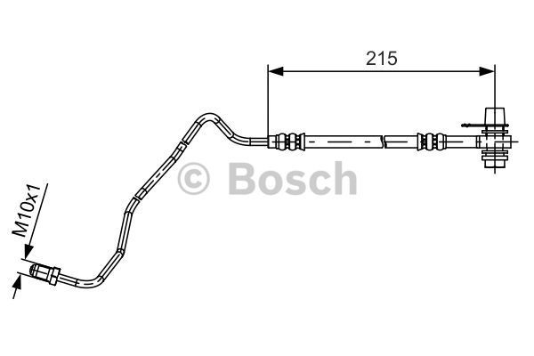 BOSCH stabdžių žarnelė 1 987 481 532