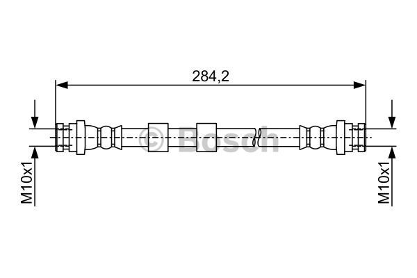 BOSCH Тормозной шланг 1 987 481 945