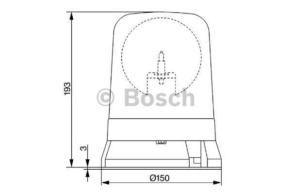 BOSCH besisukantis švyturėlis 7 782 322 207