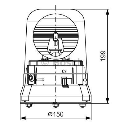 BOSCH Проблесковый маячок 7 782 324 220