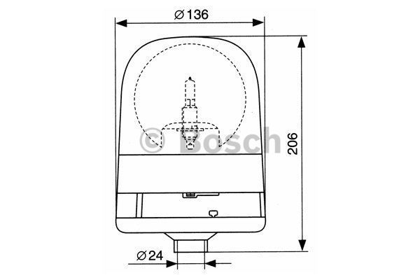 BOSCH besisukantis švyturėlis 7 782 334 008