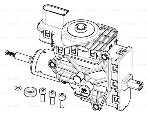 BOSCH tiekimo modulis, urėjos įpurškimas F 01C 600 194