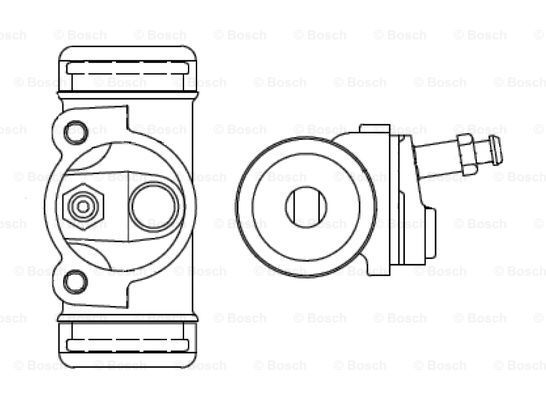 BOSCH Колесный тормозной цилиндр F 026 002 385