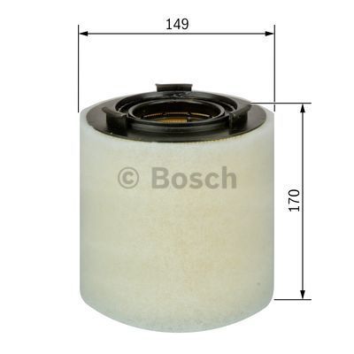 BOSCH Воздушный фильтр F 026 400 156